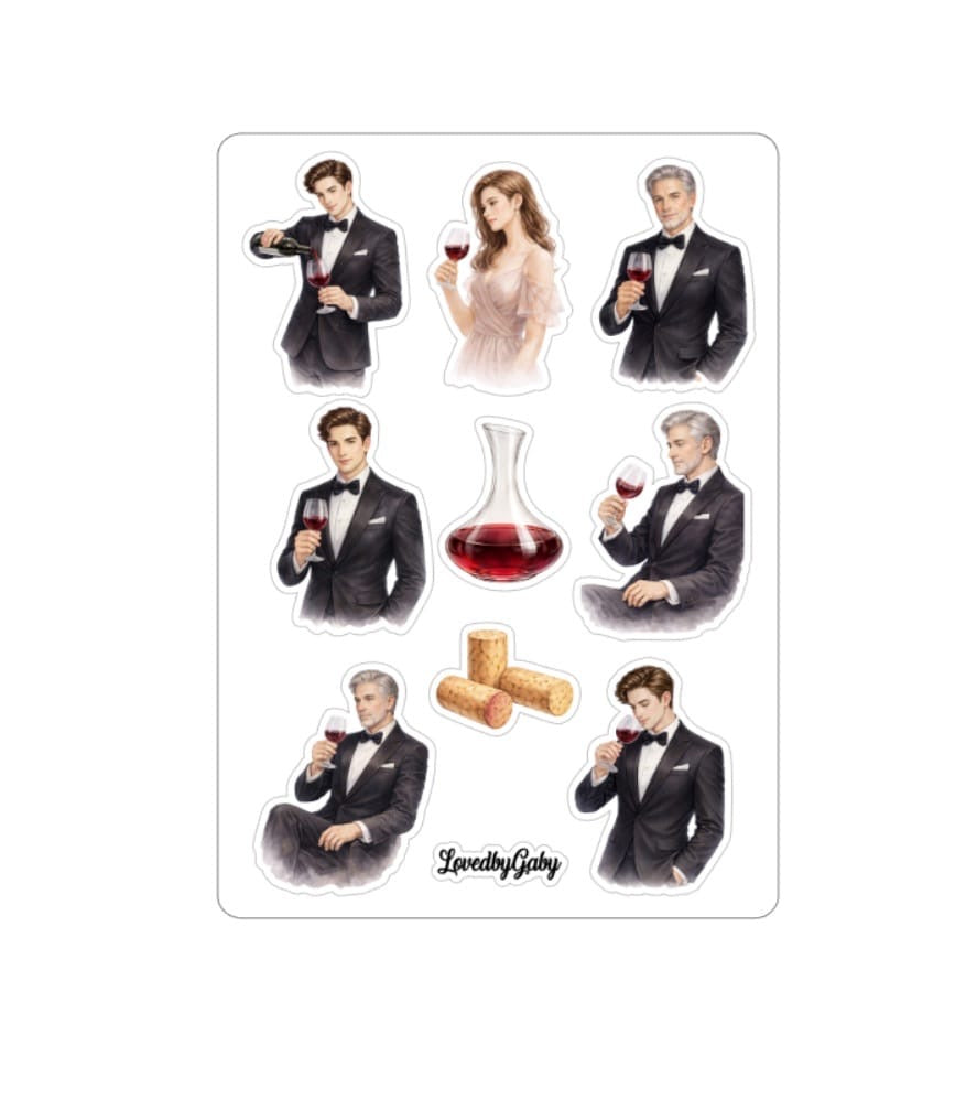 LovedbyGaby stickers Wijn