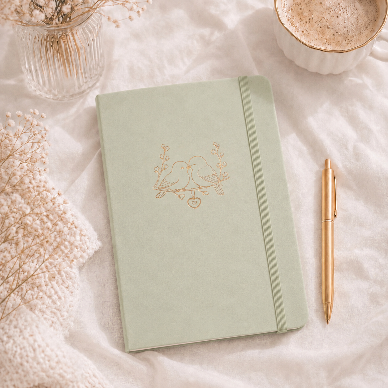 LovedbyGaby A5 bulletjournal Love birds