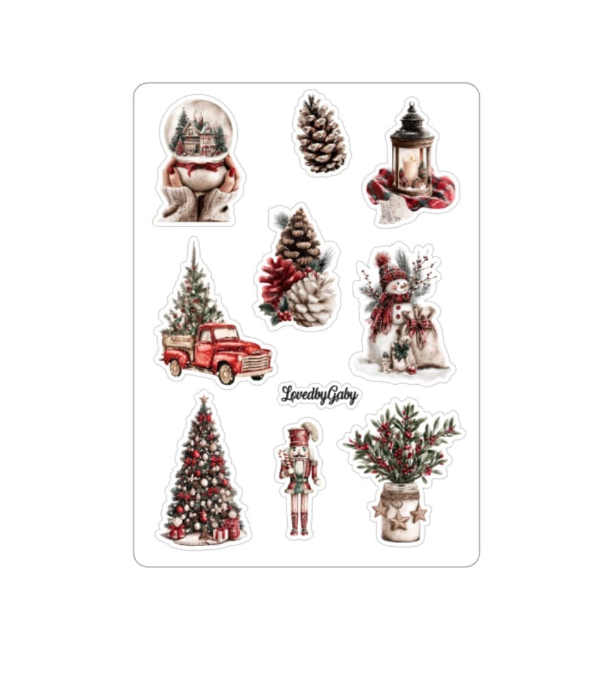 LovedbyGaby stickers Cotton Christmas