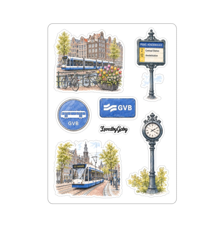LovedbyGaby stickers Amsterdam OV