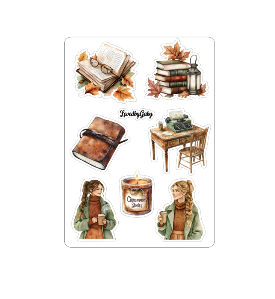 LovedbyGaby stickers Autumn books