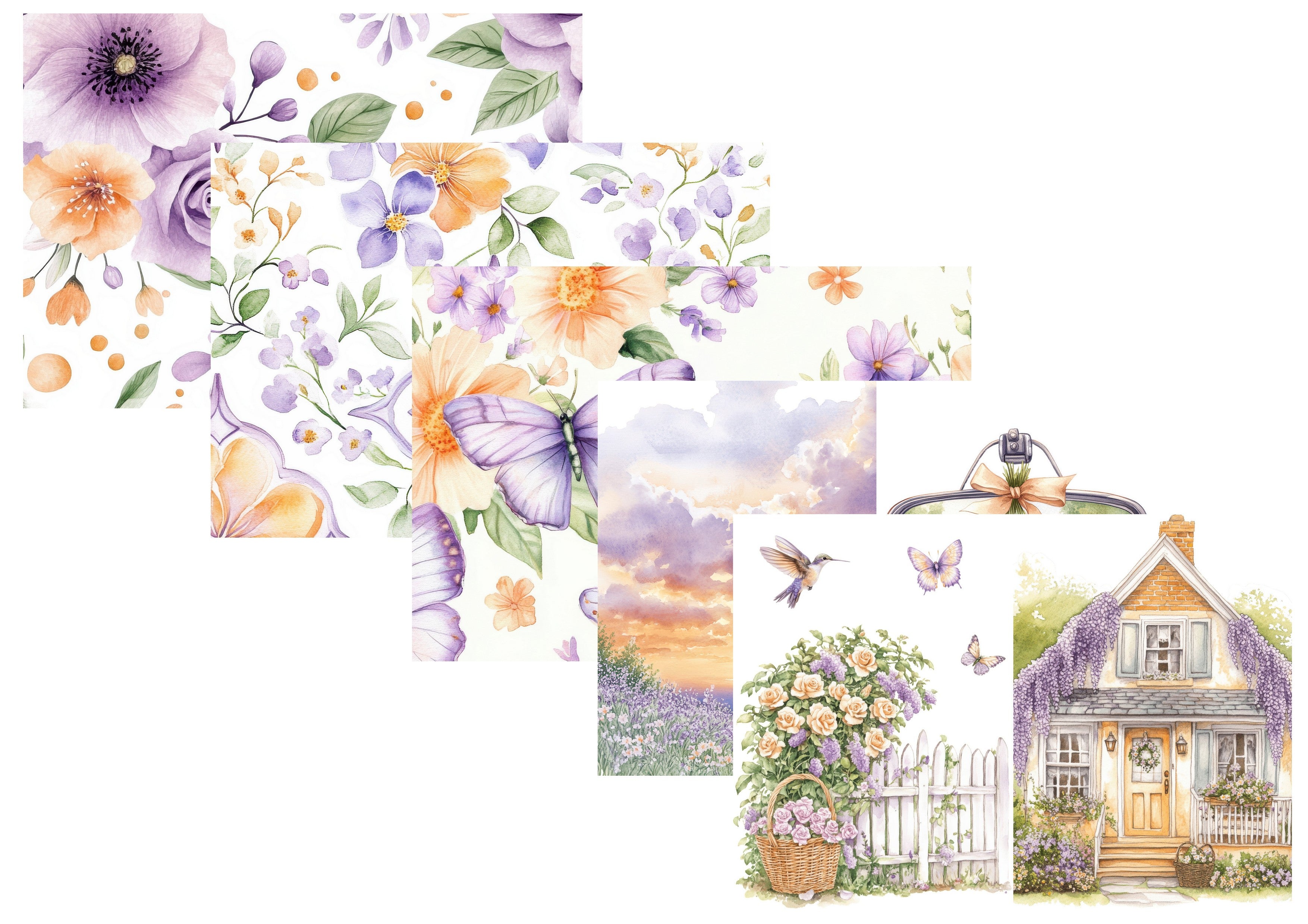 LovedbyGaby a4 journalpapier set Awakenings