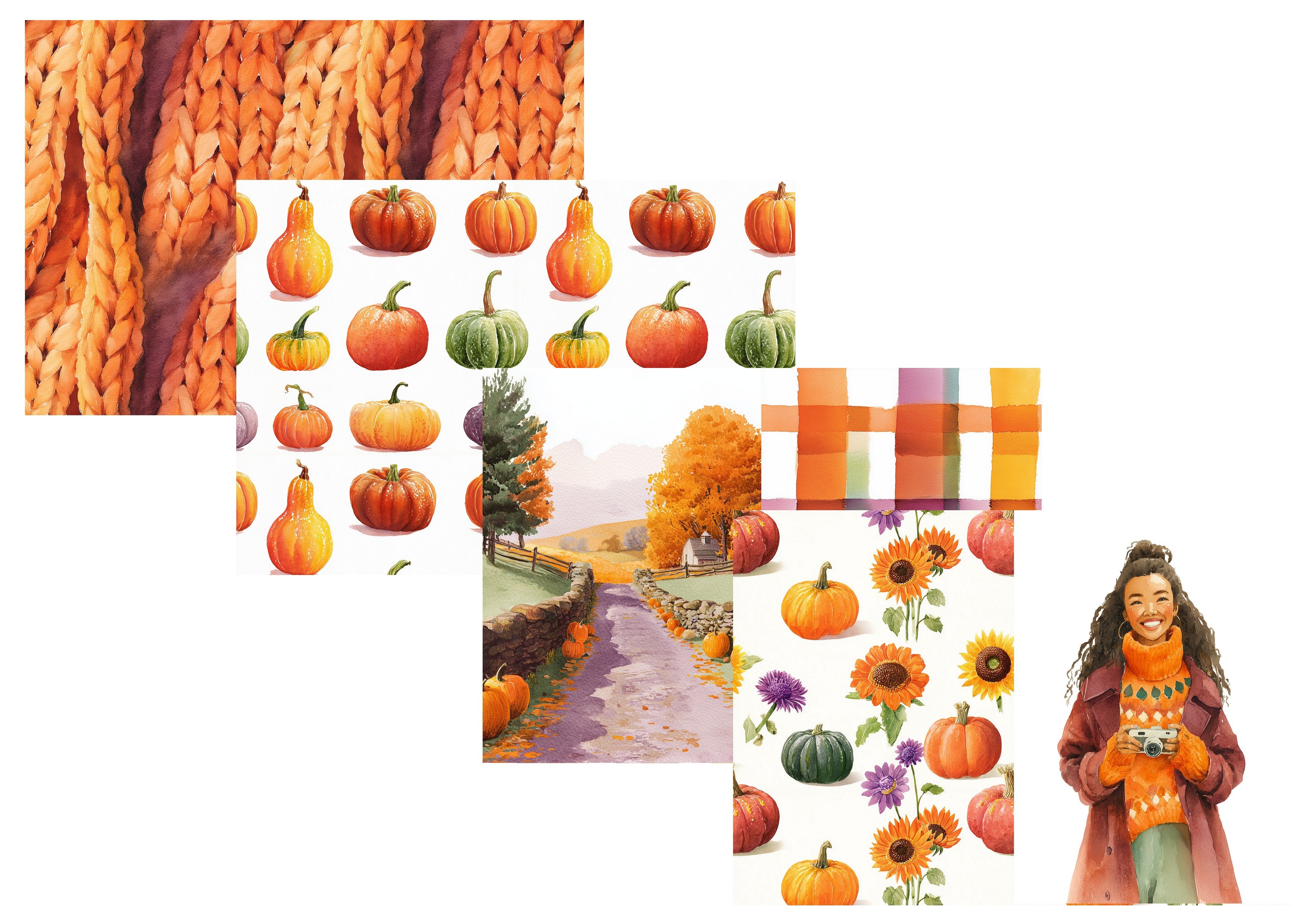 LovedbyGaby journalpapier set Bright Season