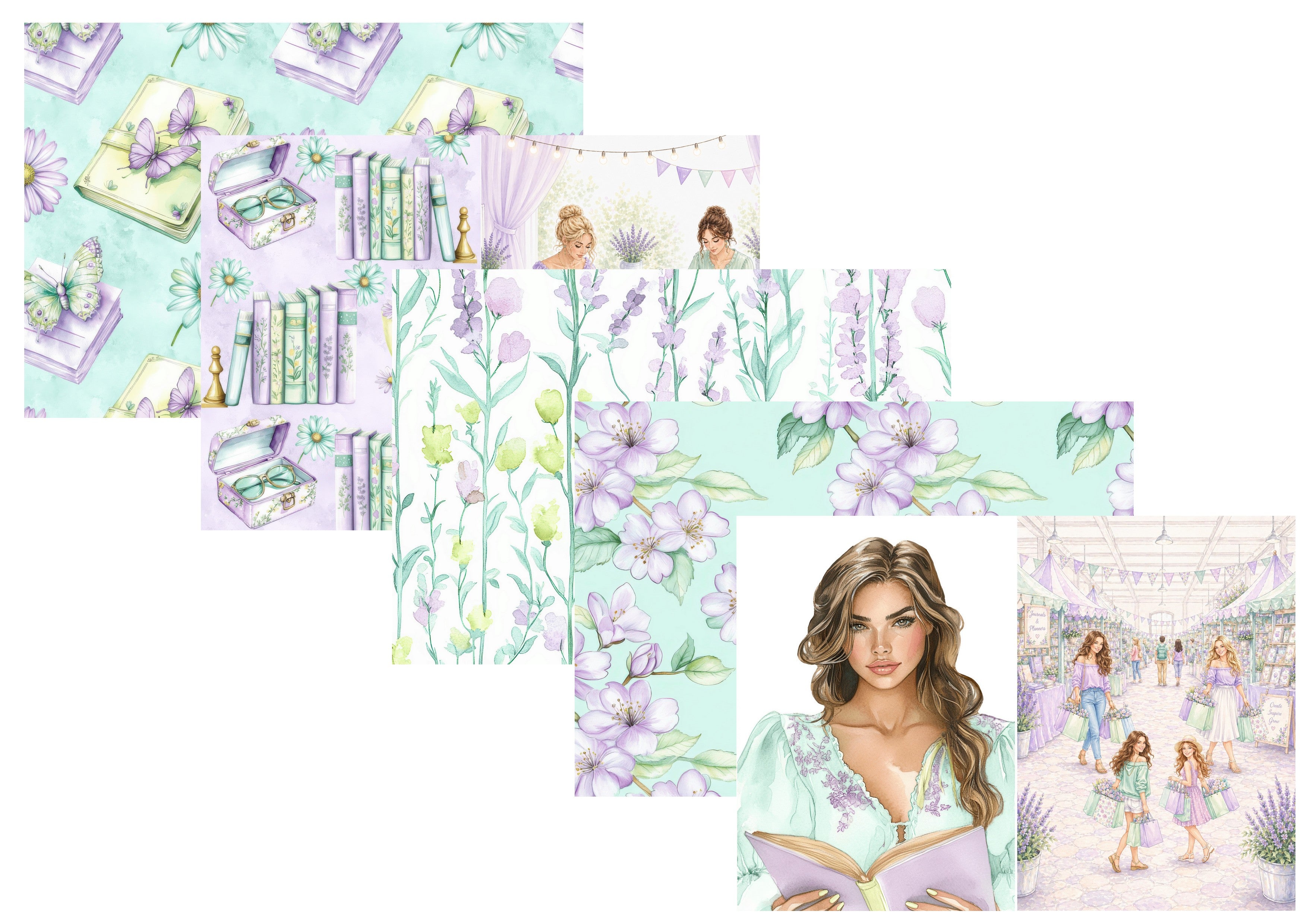 LovedbyGaby A4 journalpapier set Creabeurs