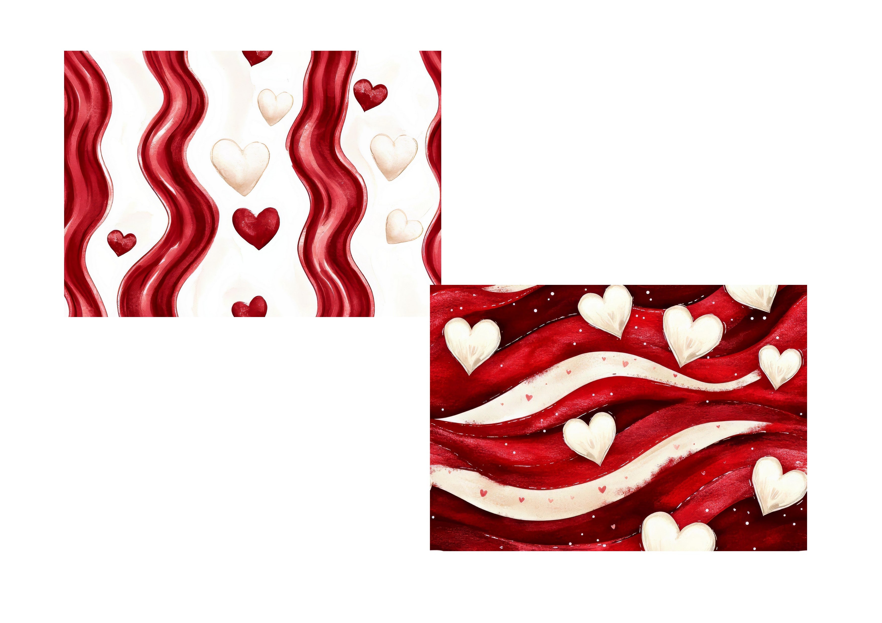 LovedbyGaby A4 journalpapier set Deep romance