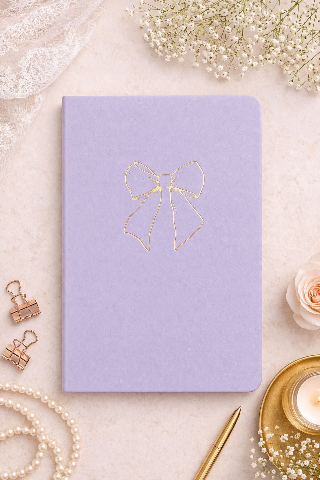 LovedbyGaby A5 bulletjournal Bows