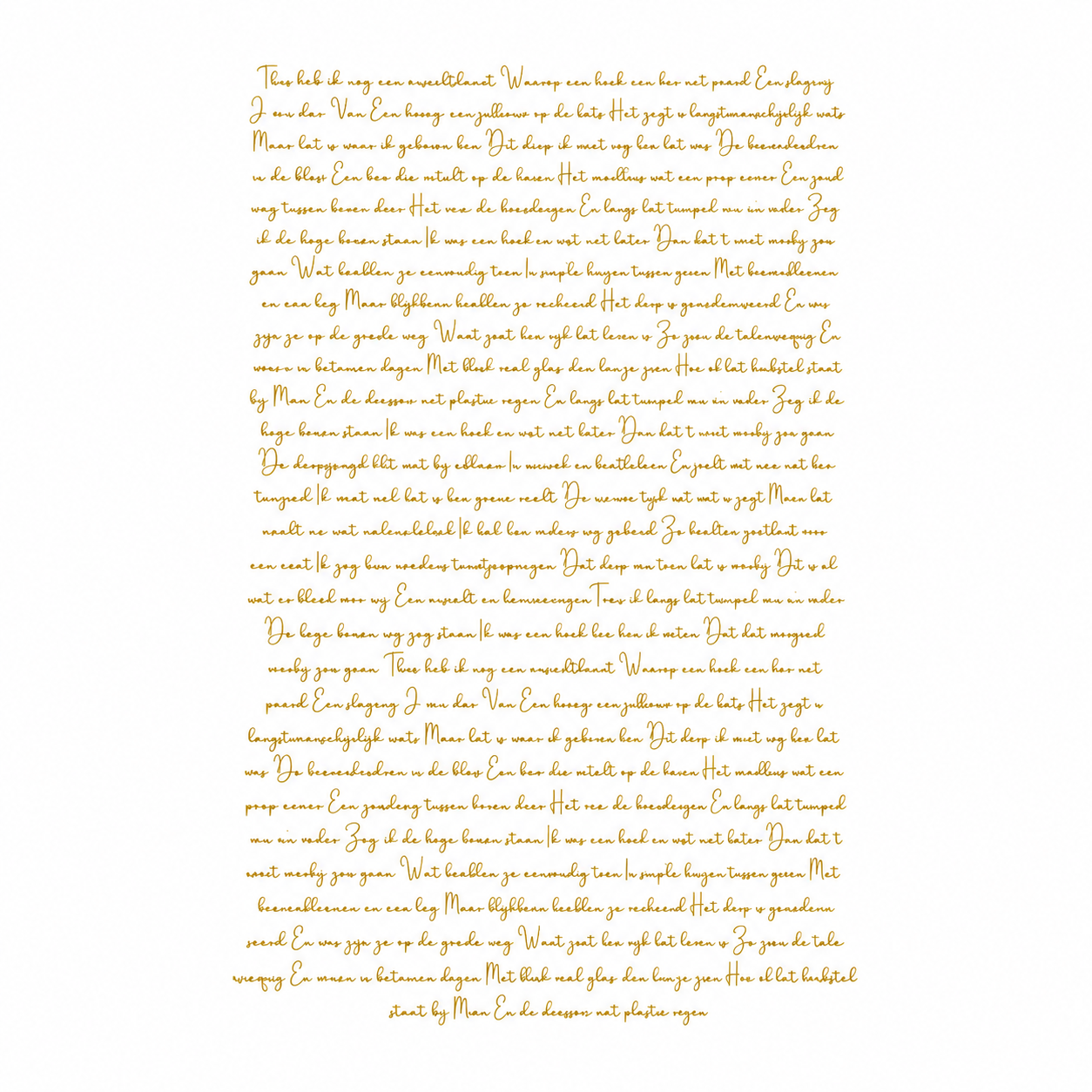 LovedbyGaby A5 rub-ons Herfst en goldfoil teksten