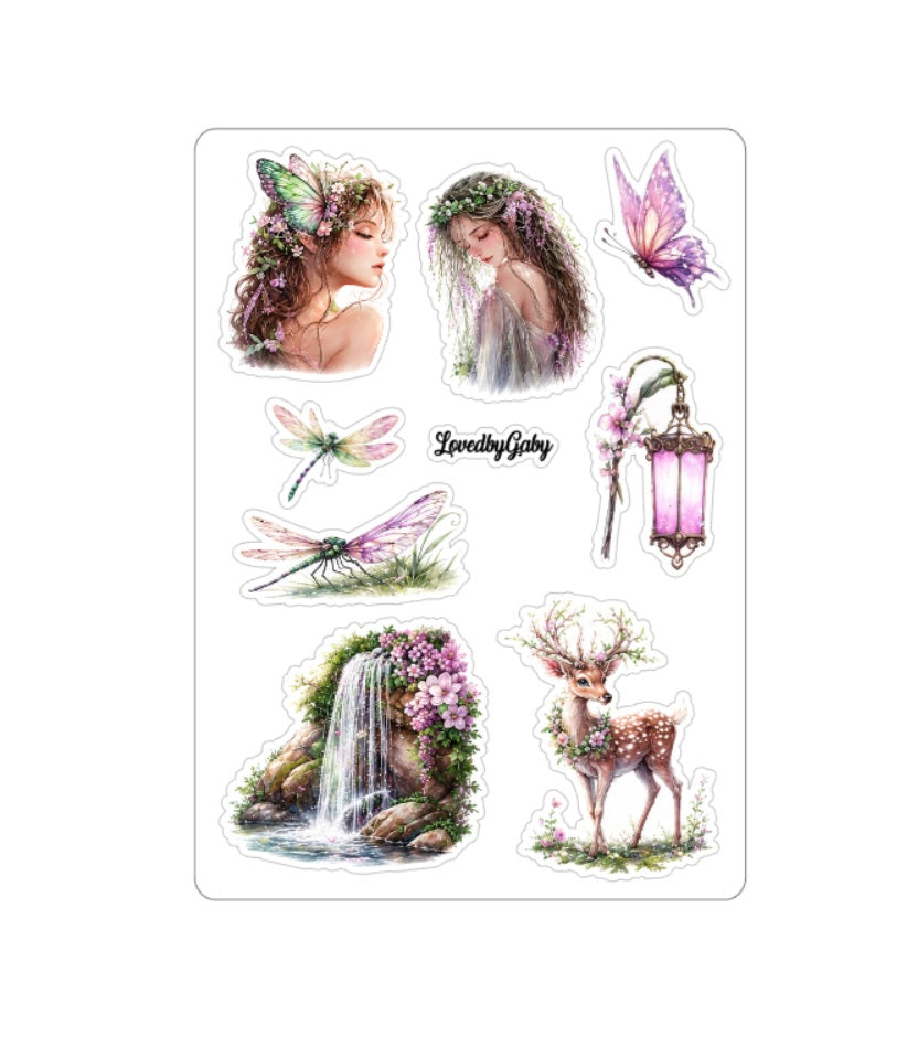 LovedbyGaby stickers Fantasy Forest