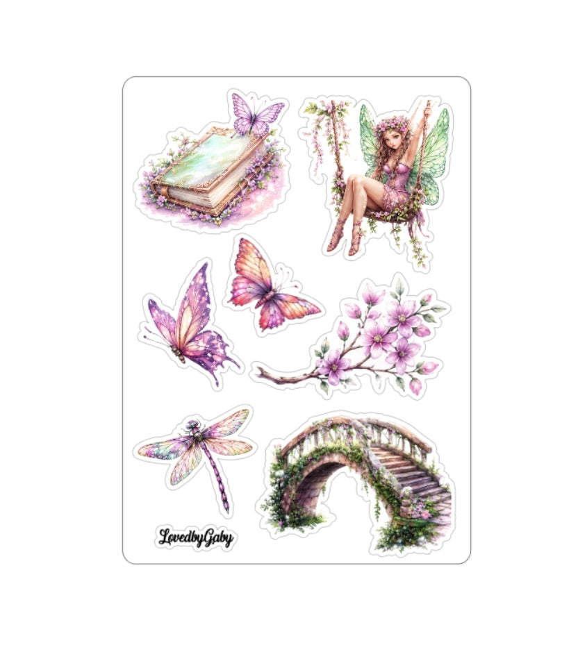 LovedbyGaby autocollants Forêt Fantastique