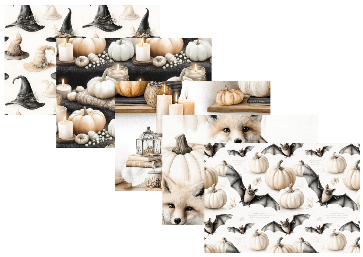 LovedbyGaby journalpapier set Gentle Halloween