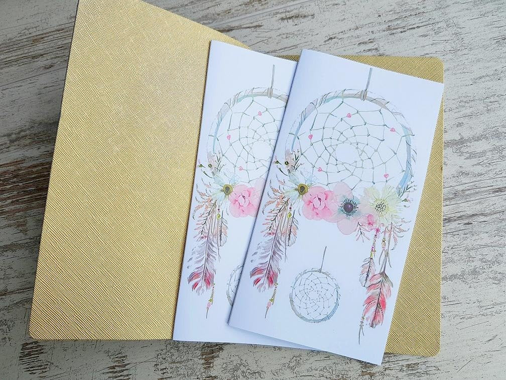 LovedbyGaby travelers notebook black/gold