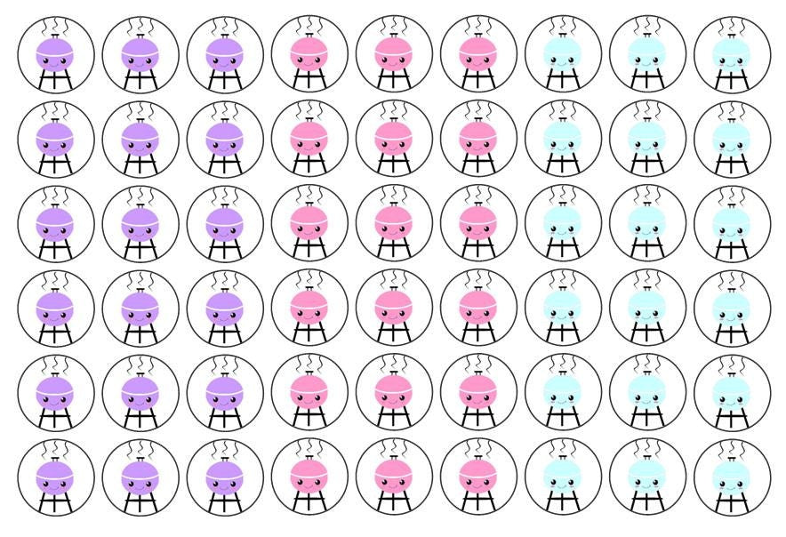 117 Hamster, Barbeque stickers, Guinea Pigs, Paws, cat bath