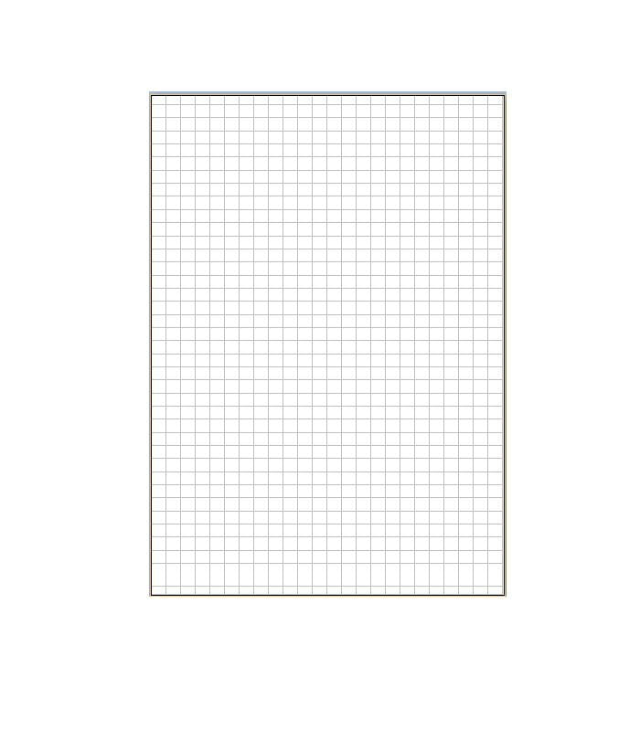 A5 or B6 grid paper
