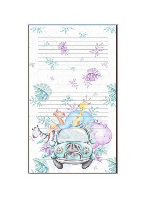 LovedbyGaby notepads "mugs, smile, NY, safari and bohogirl"