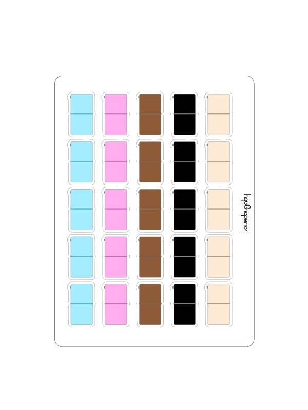 LovedbyGaby travelers notebooks stickers