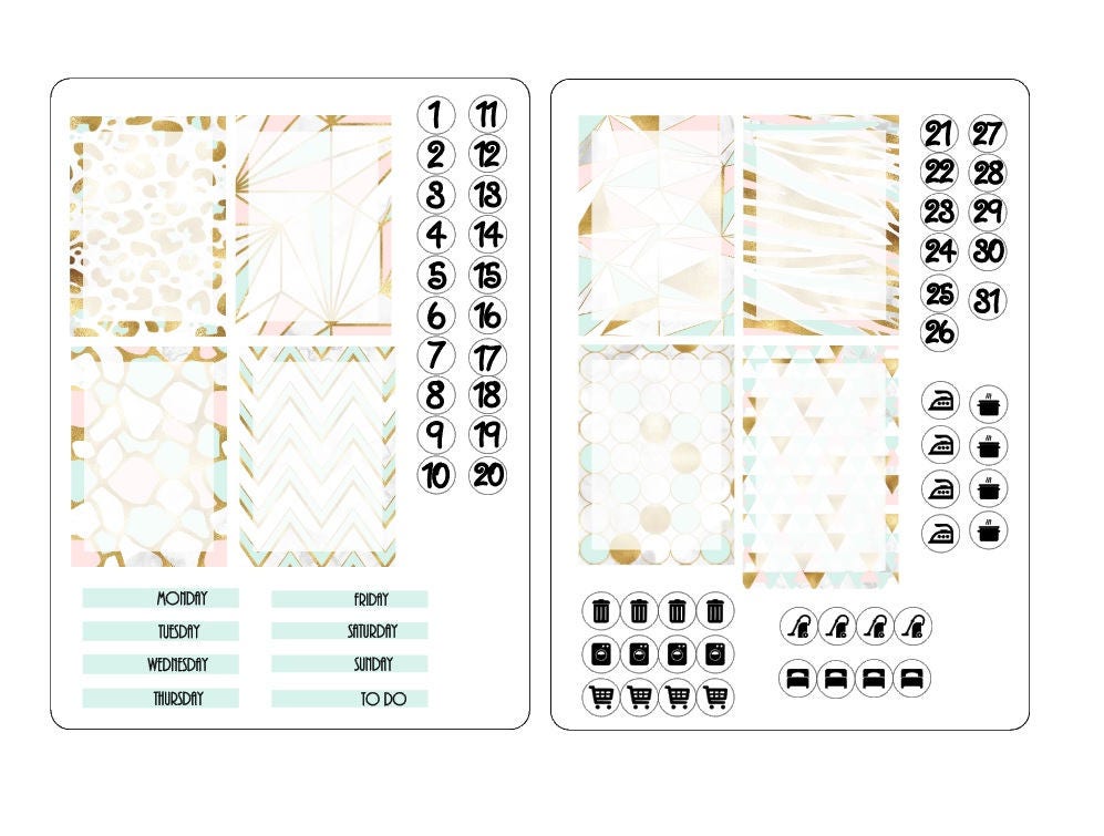 TN A6 boxes sticker kit 3