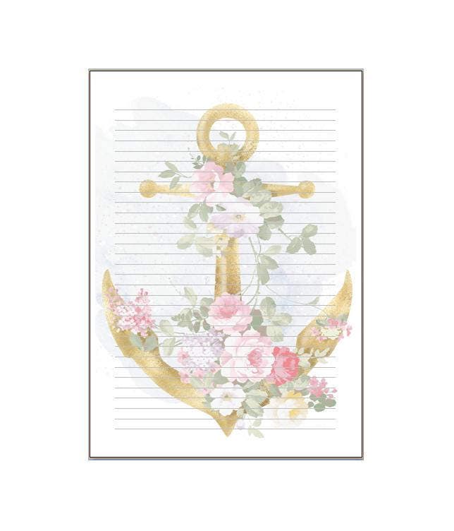 A5 notepads unicorn, anchor, macaron, spring and Tahiti