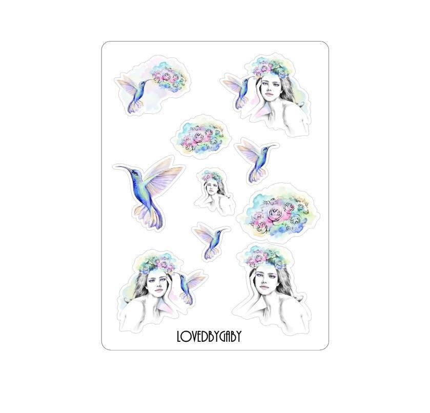 LovedbyGaby stickers "Awakenings"