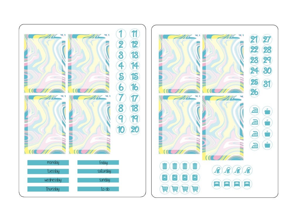 TN A6 boxes stickers kits 1