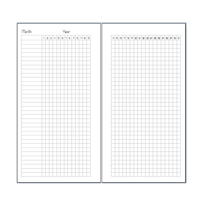 TN regular insert "Habits"