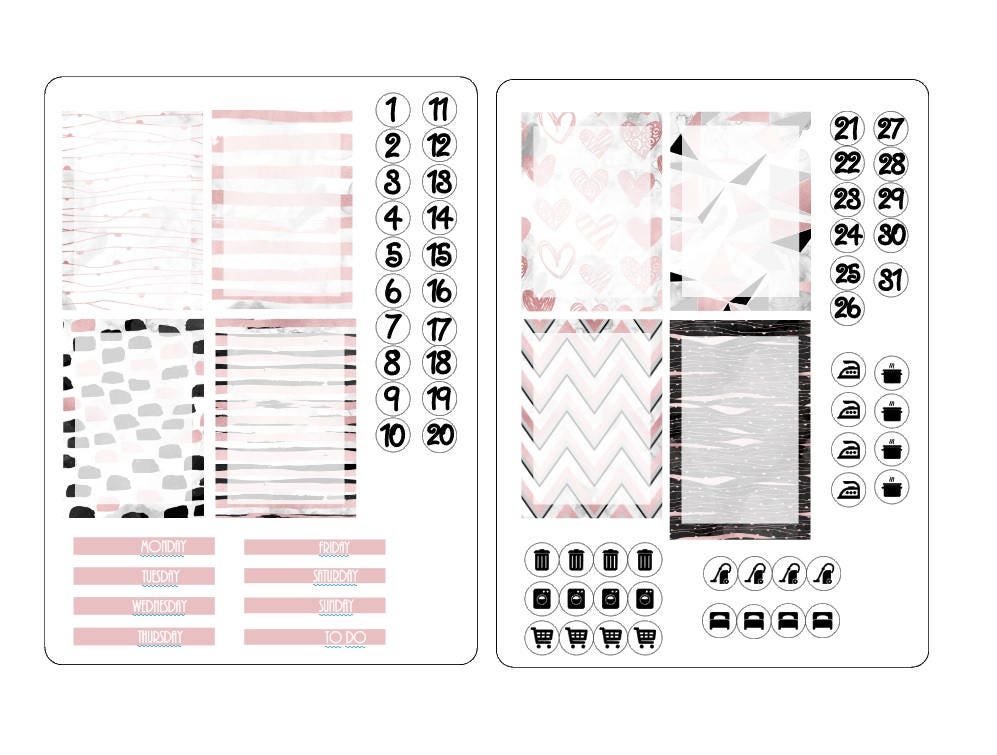 TN A6 boxes sticker kit 3