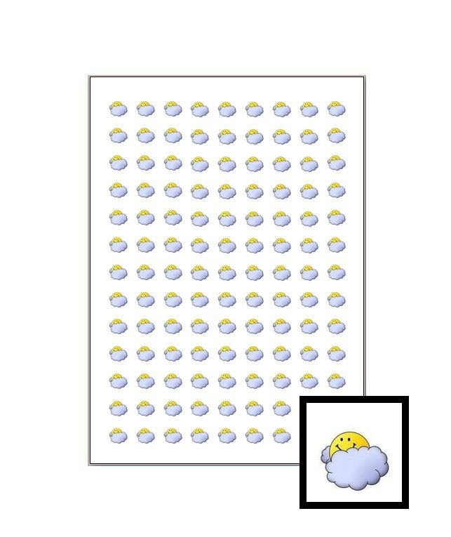 117 planners stickers "weather"