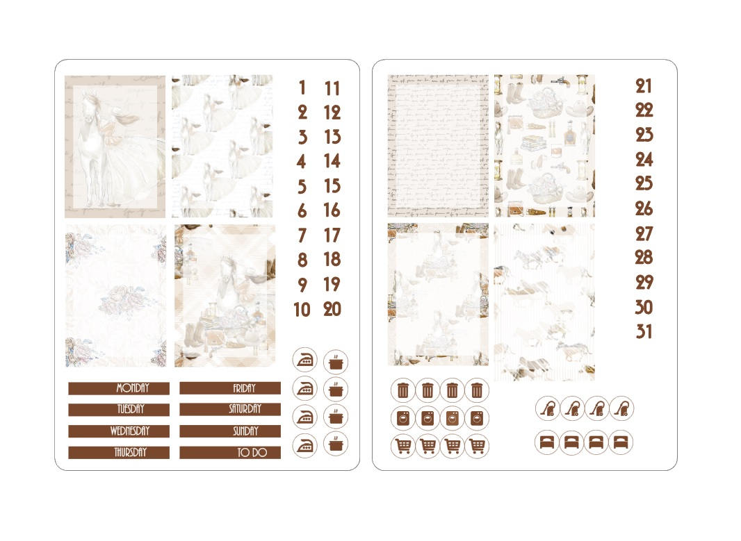 TN A6 boxes sticker kit 4