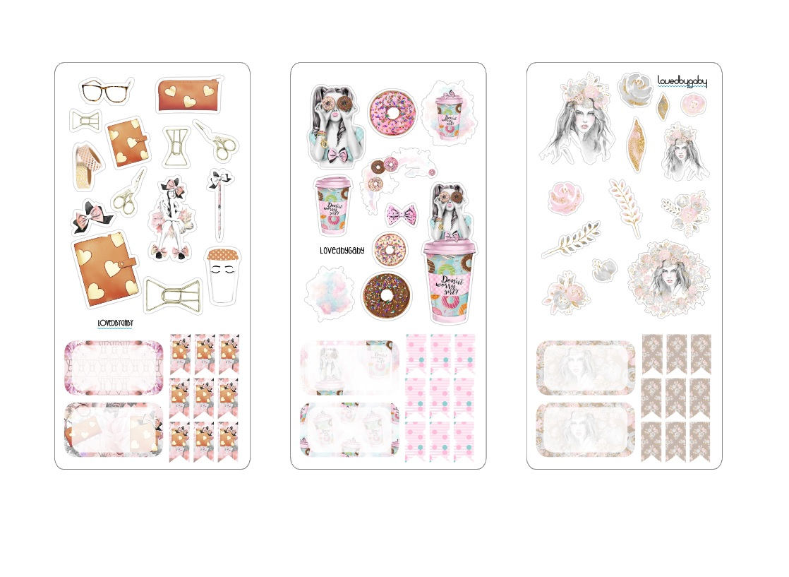LovedbyGaby medium stickers 1