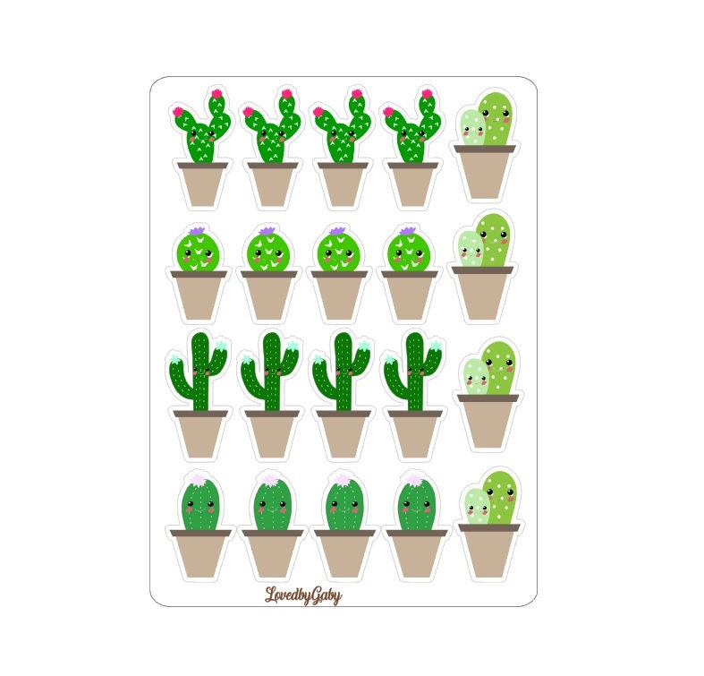 LovedbyGaby stickers "Cactus"