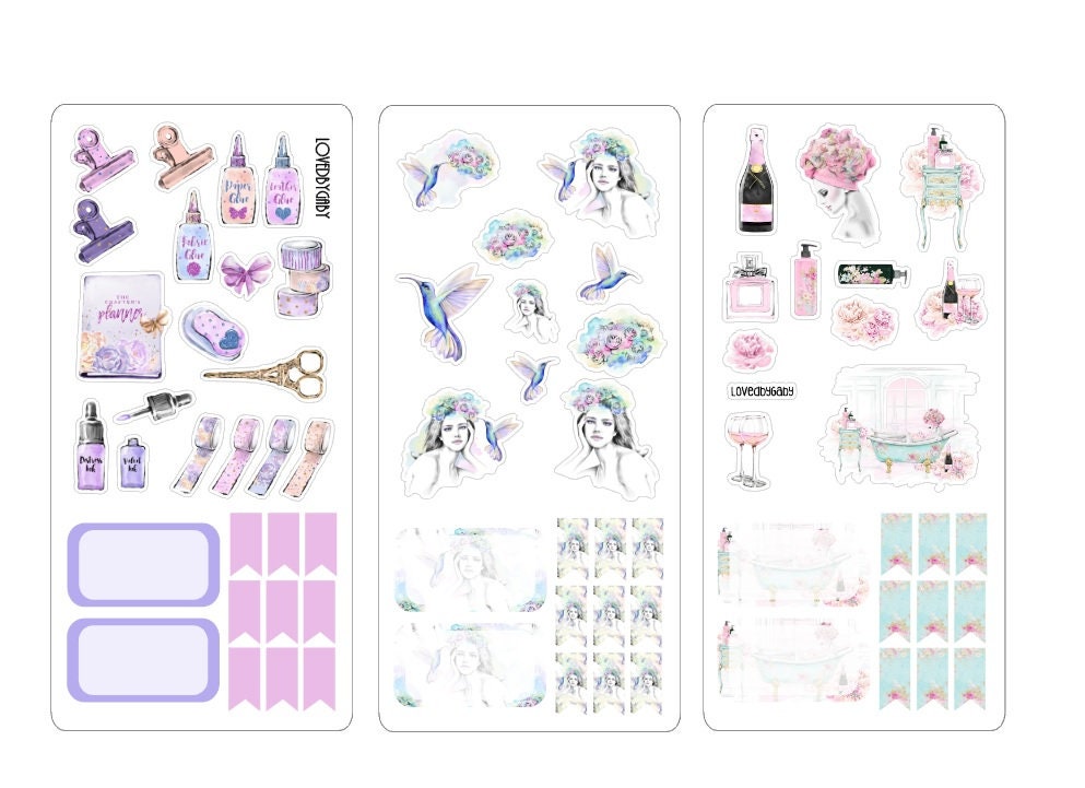 LovedbyGaby medium stickers 1