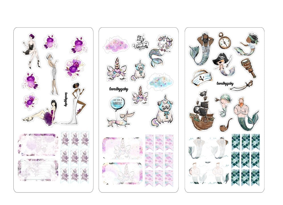 LovedbyGaby medium stickers 1