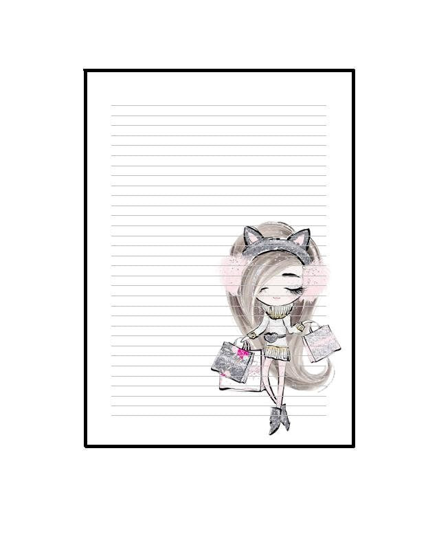 LovedbyGaby A5/A5 slim inserts "notes"