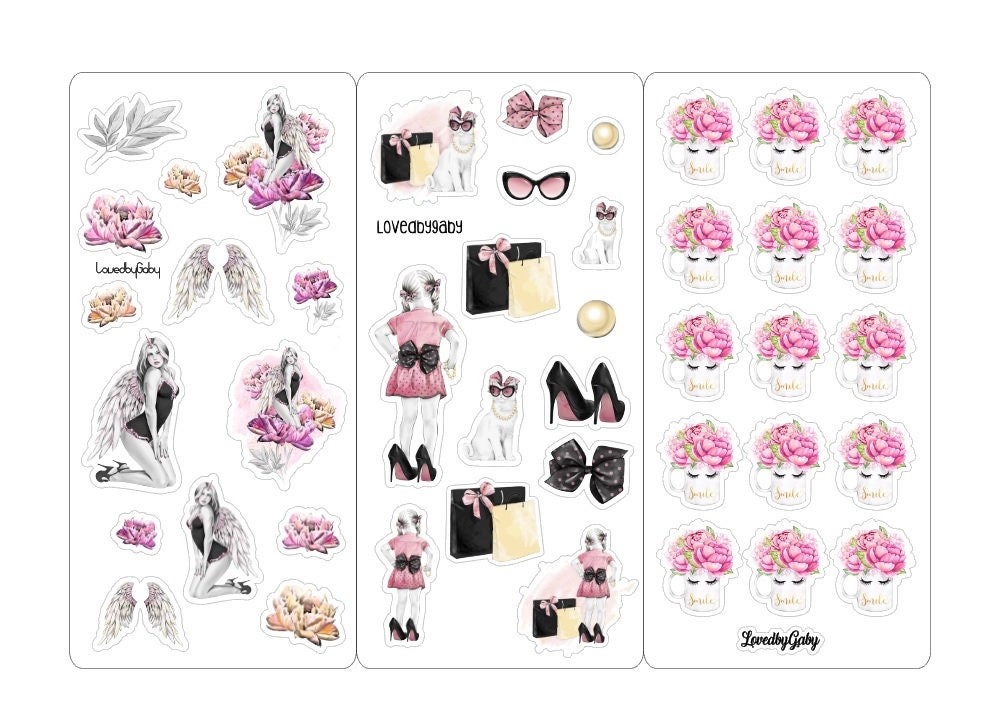 LovedbyGaby medium stickers 1
