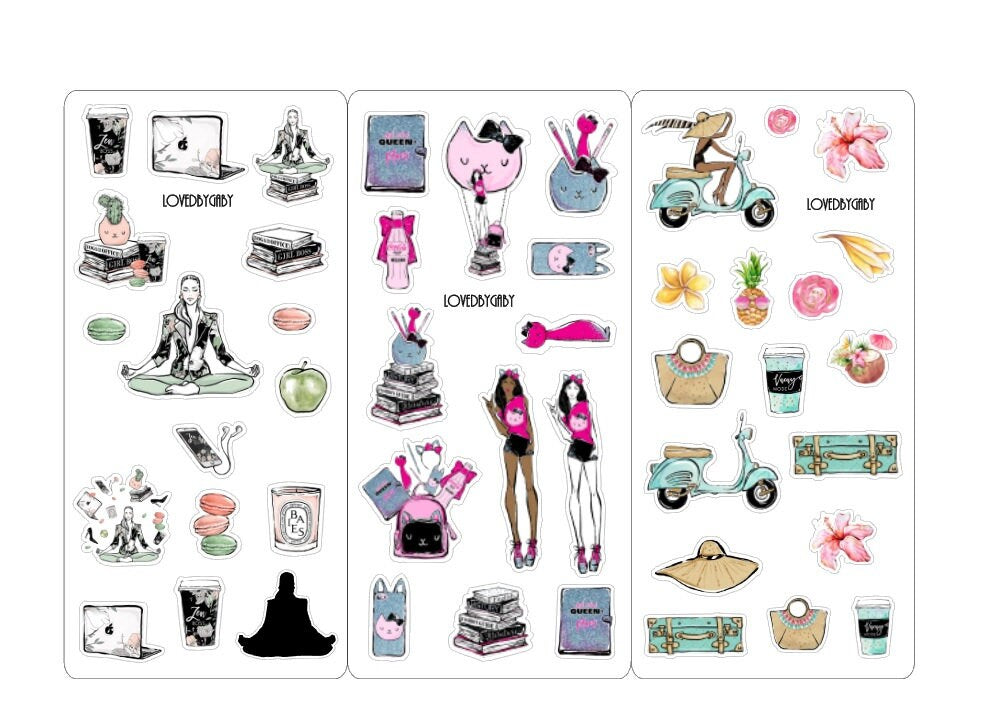 LovedbyGaby medium stickers 2