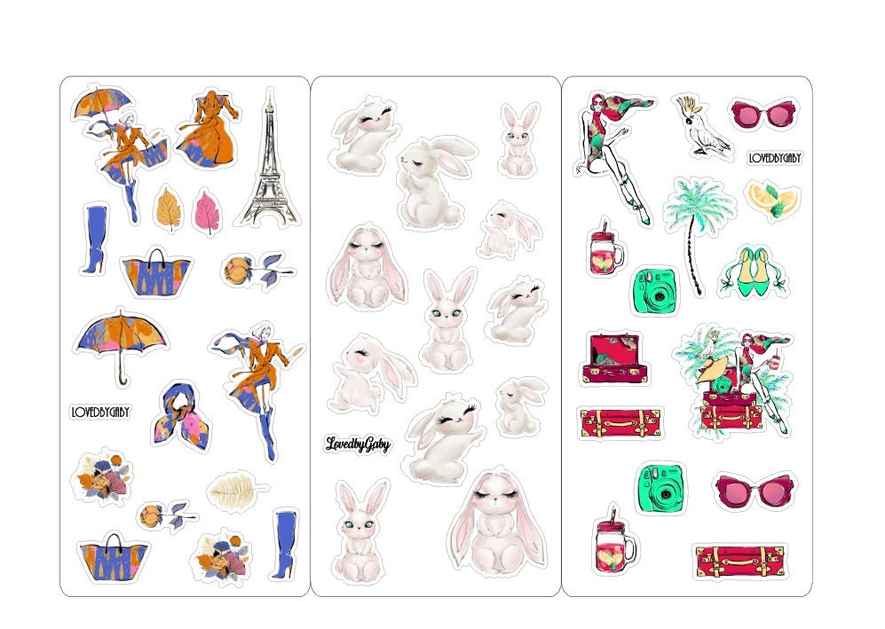 LovedbyGaby medium stickers 1