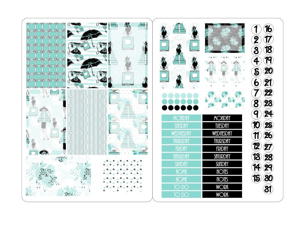 LovedbyGaby stickerkits Happy planner