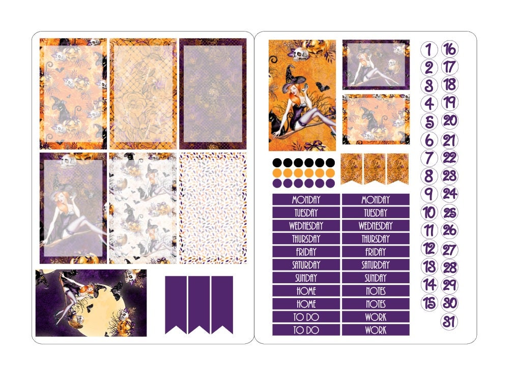 LovedbyGaby stickerkits Happy planner