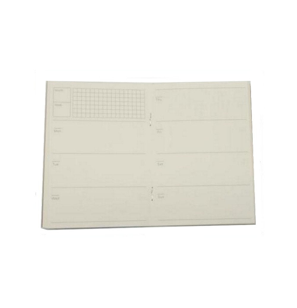 Passport travelers notebook insert blanco, weekly and monthly