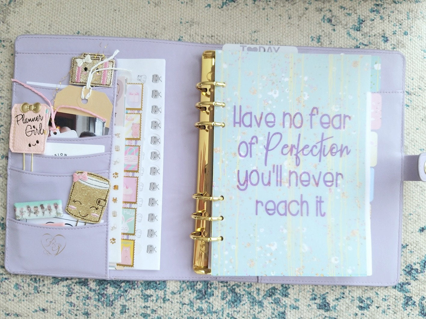LovedbyGaby A5 planners "pastel"