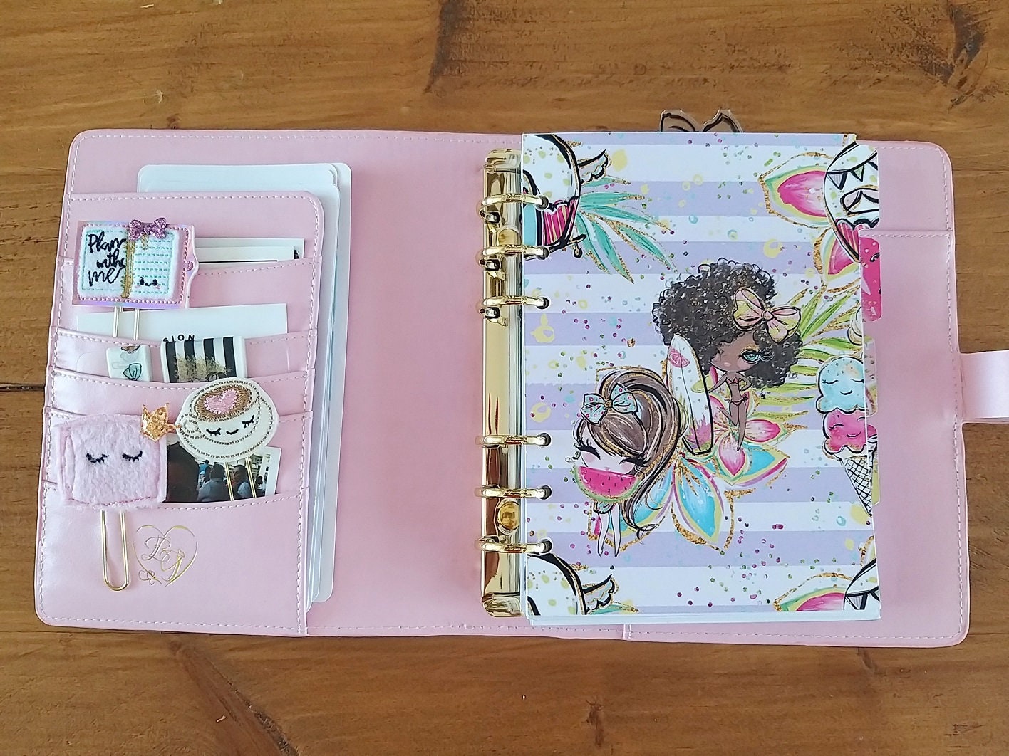 LovedbyGaby B6/personal wide planners "pastel"