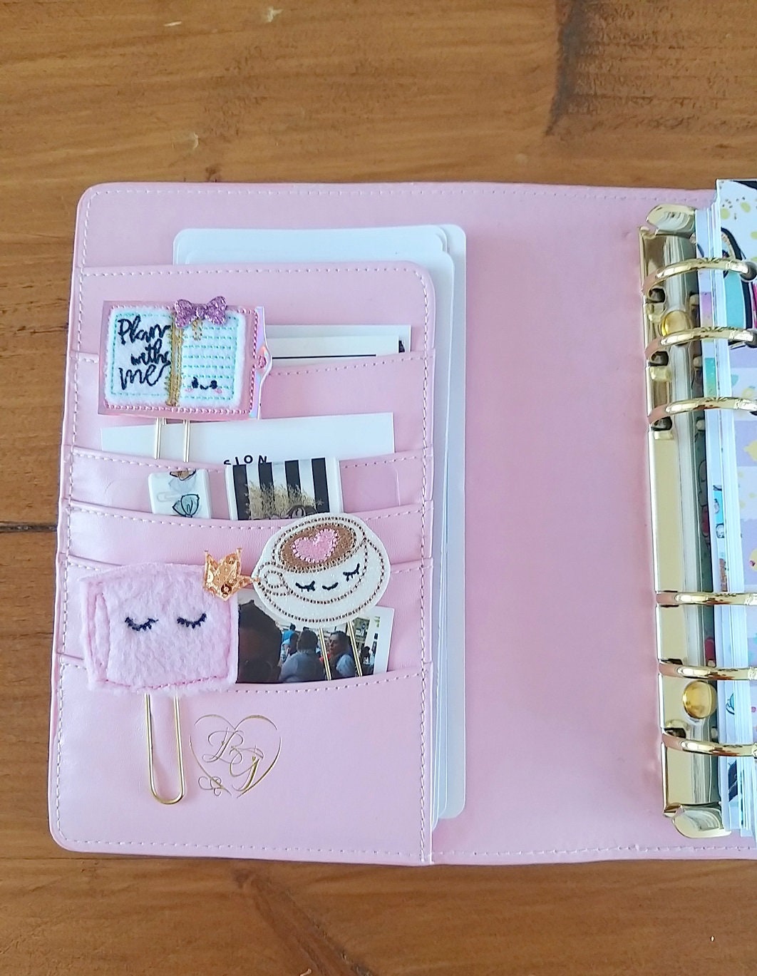 LovedbyGaby B6/personal wide planners "pastel"
