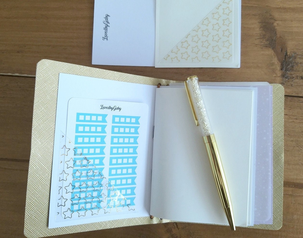 LovedbyGaby adhesive pockets set of 2