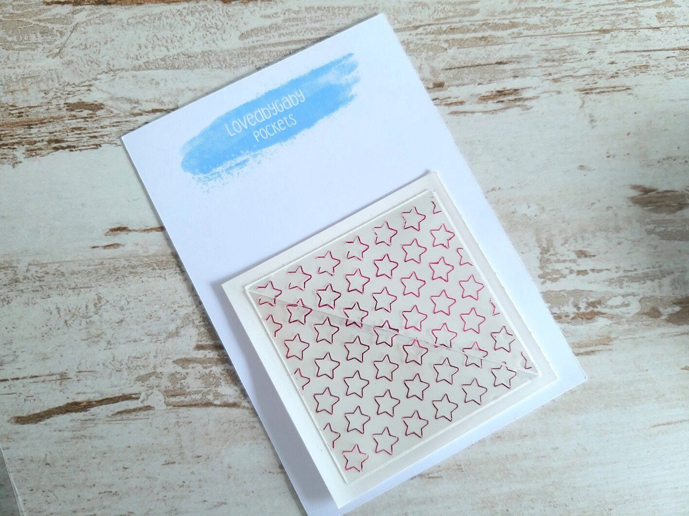 LovedbyGaby adhesive pockets set of 2