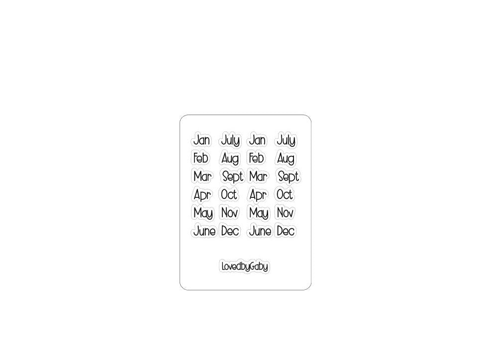 LovedbyGaby washi stickers for tabs