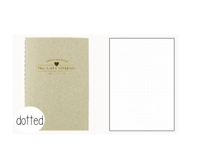 TN passport inserts blanco, ruled, grid, dots and craft