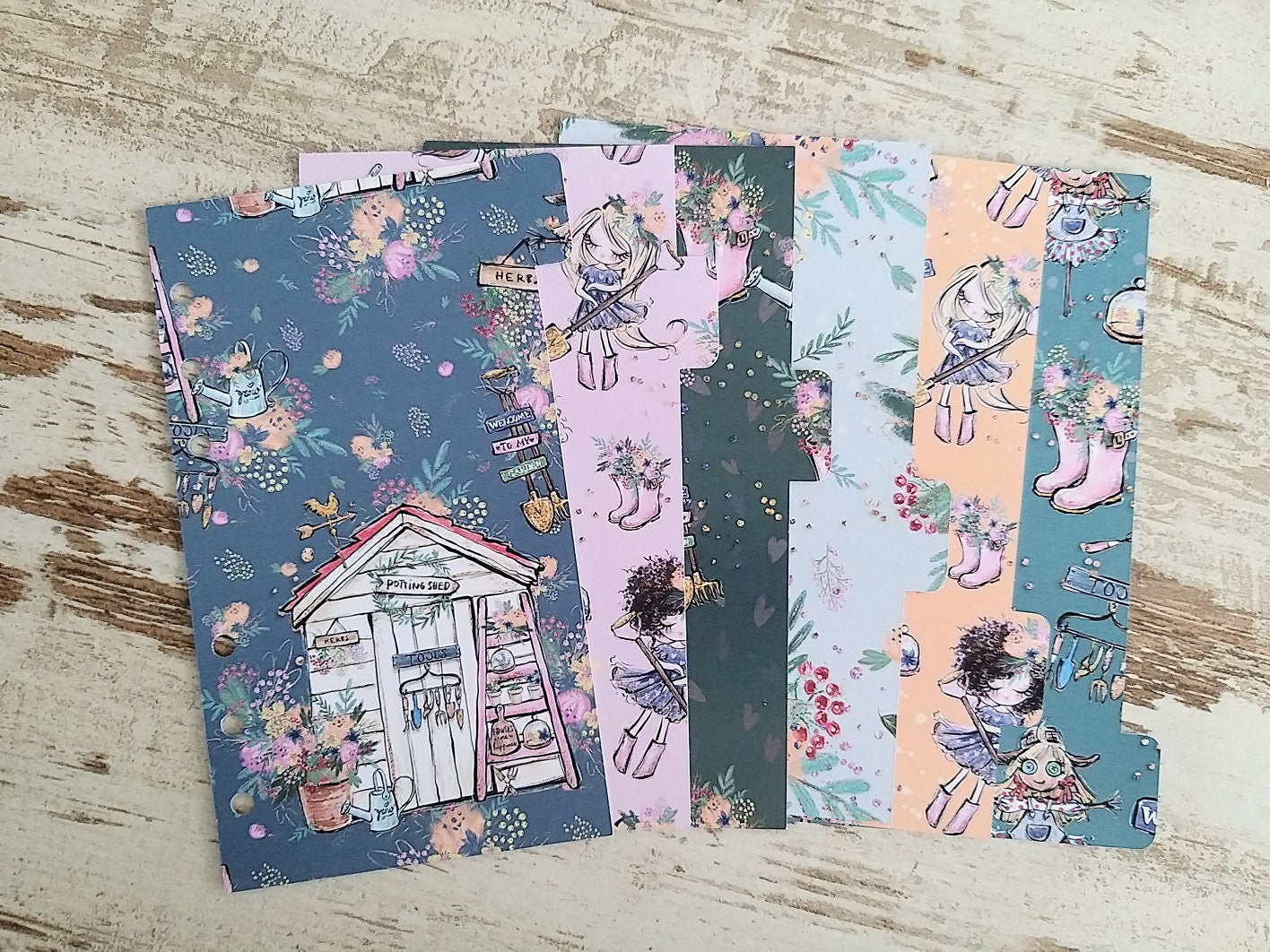 LovedbyGaby dividers "Garden"