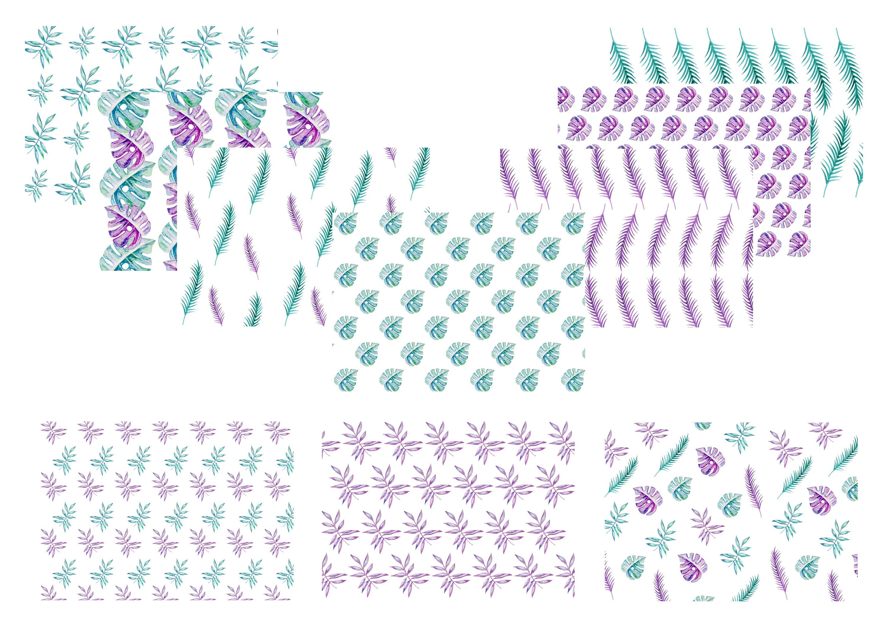 LovedbyGaby vellum set "leaves"