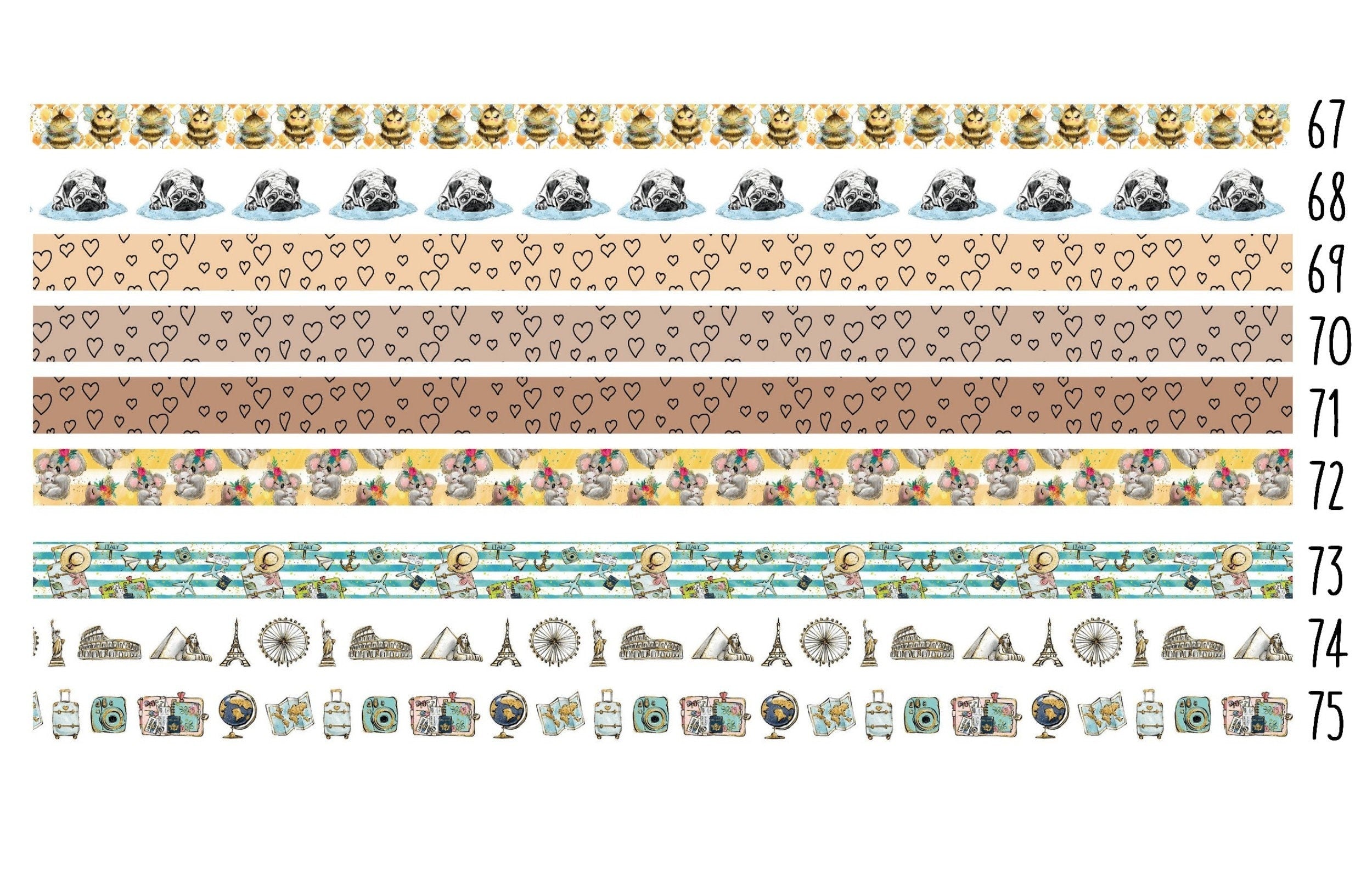 LovedbyGaby washi / masking tape 6