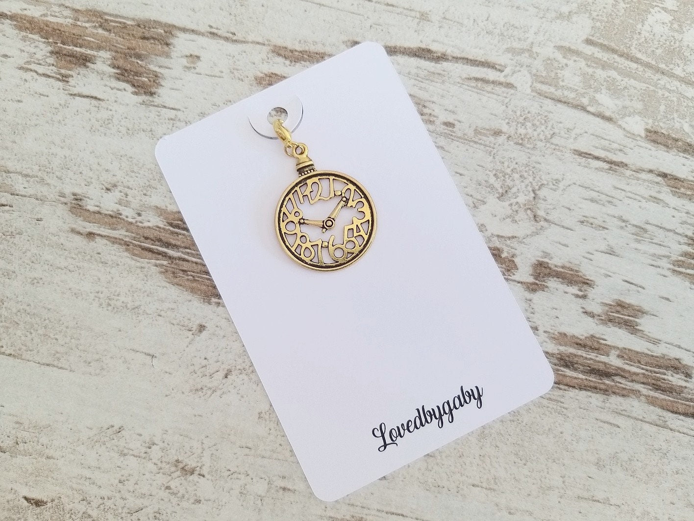 Planner charms gold 3