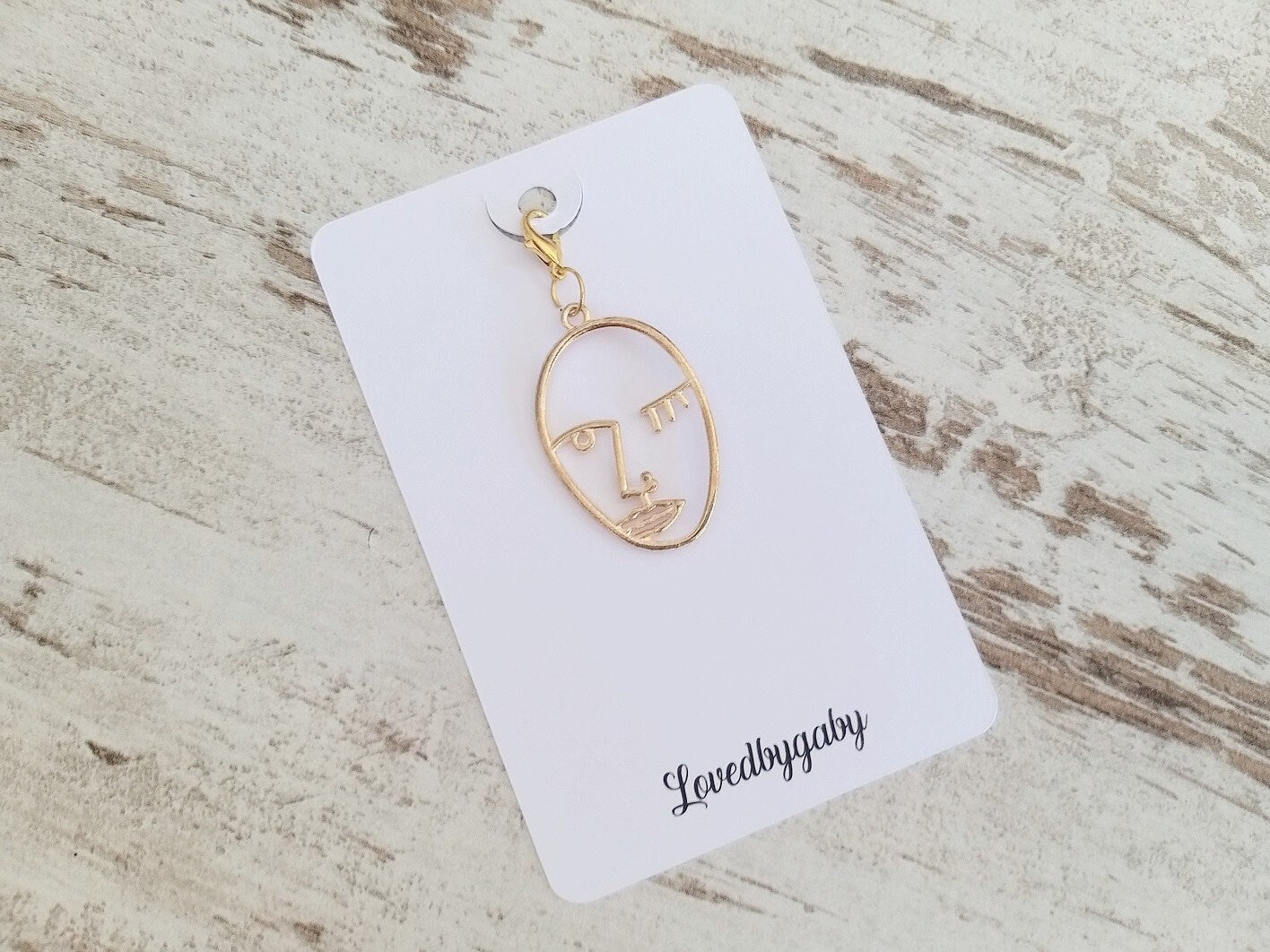 Planner charms gold 3